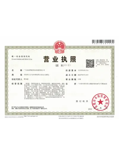 Licence commerciale de Pinduan Intelligence