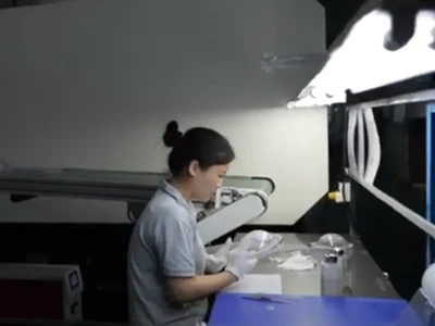 Vidéo 1 de traitement de machine de moulage par injection
